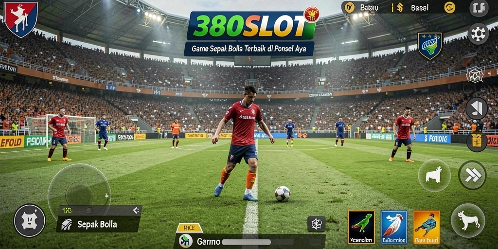 Gameplay menarik di 380SLOT yang memukau dengan aksi sepak bola.