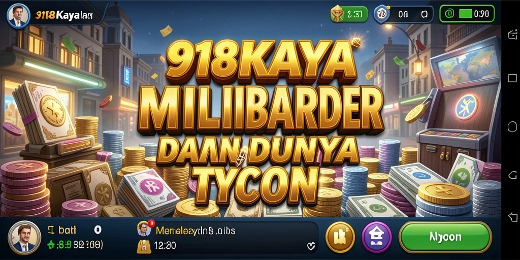 Tangkapan layar gameplay 918KAYA yang menunjukkan pengalaman Tycoon yang mendebarkan.
