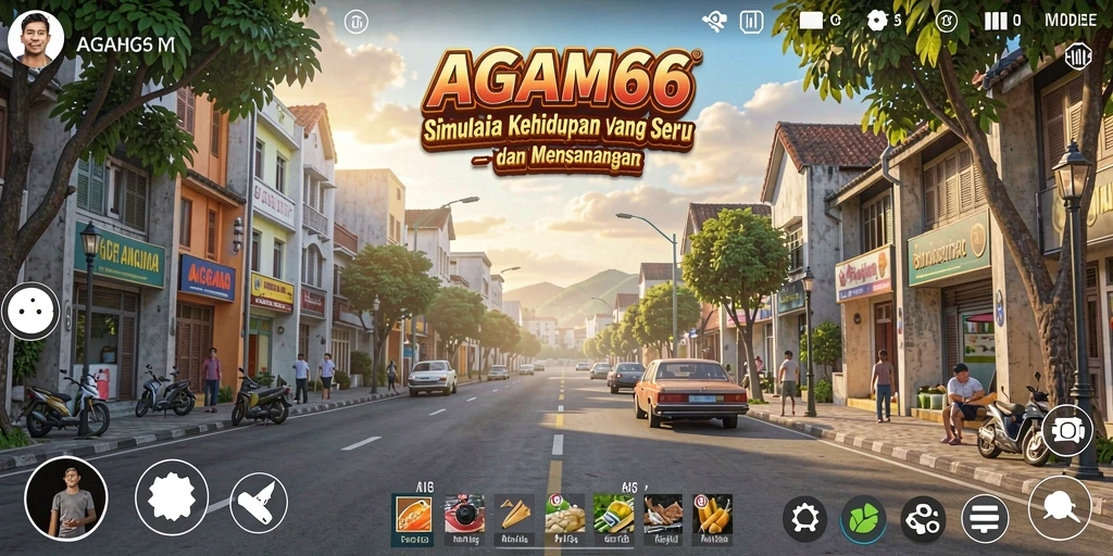 Tampilan gameplay AGAM66 yang seru dan interaktif.