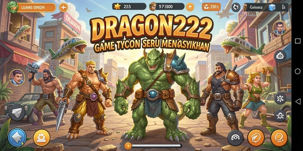 Tampilan menarik dari gameplay Tycoon di DRAGON222.