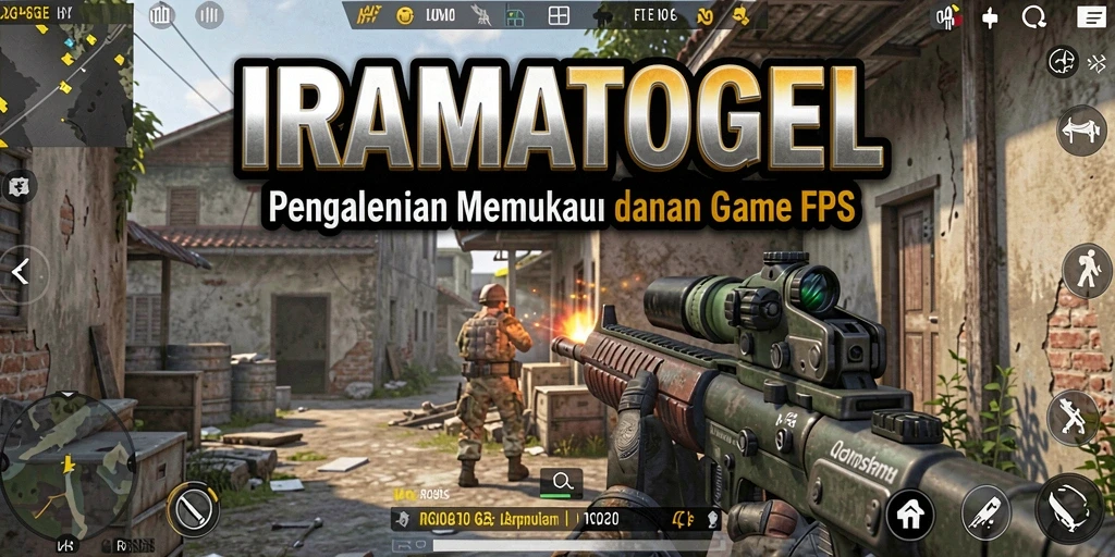 Tampilan menarik dari gameplay intens dalam IRAMATOGEL.