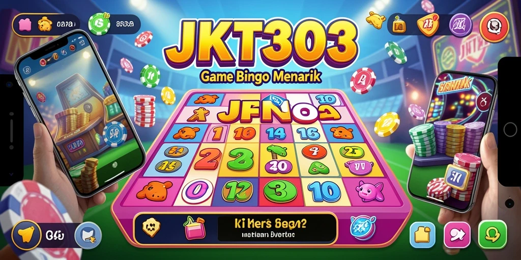 Tampilan gameplay utama JKT303 yang seru dan dinamis.