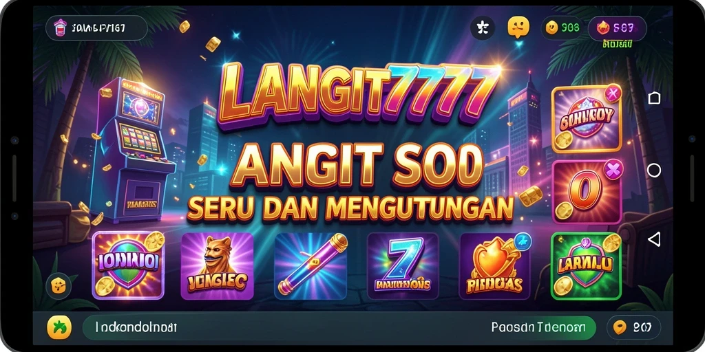 Screenshot gameplay LANGIT777 menunjukkan keseruan permainan Slot.