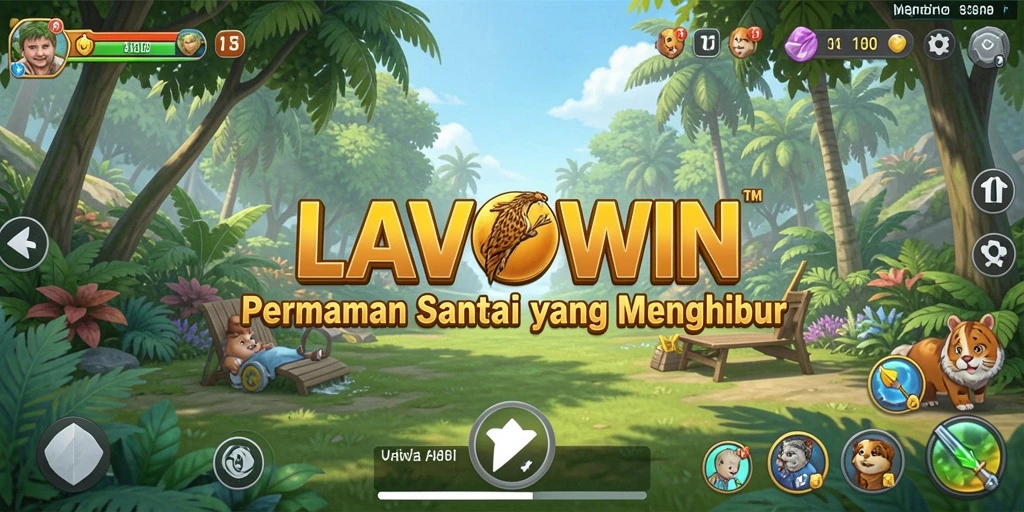 Screenshot utama LAVOWIN menampilkan gameplay yang mengasyikkan.