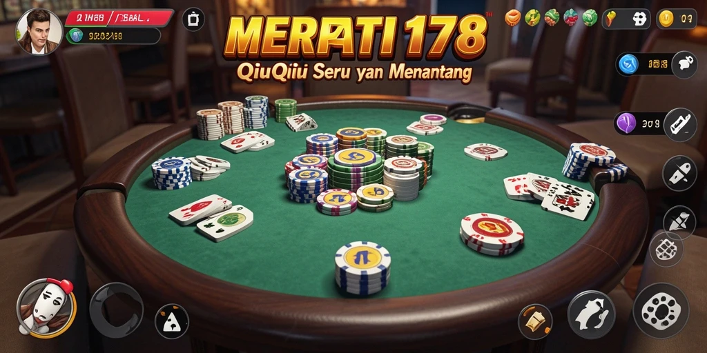 Screenshot gameplay QiuQiu di MERPATI178 yang seru dan menantang.