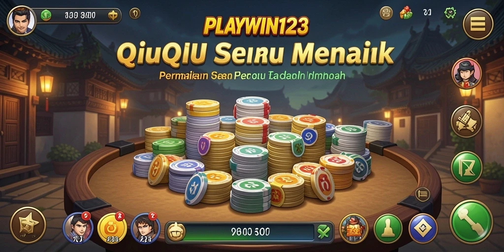 Tangkapan layar gameplay QiuQiu di PLAYWIN123 yang penuh aksi.