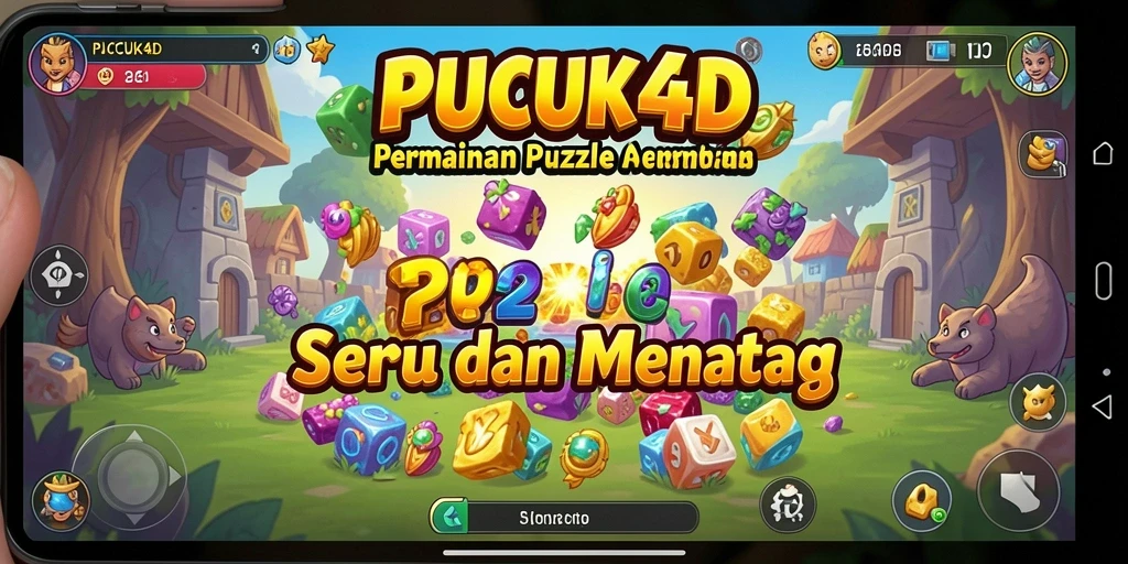 Tampilan gameplay PUCUK4D yang menantang dan menarik.