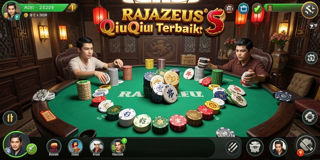 Tampilan gameplay QiuQiu yang seru dan menantang.