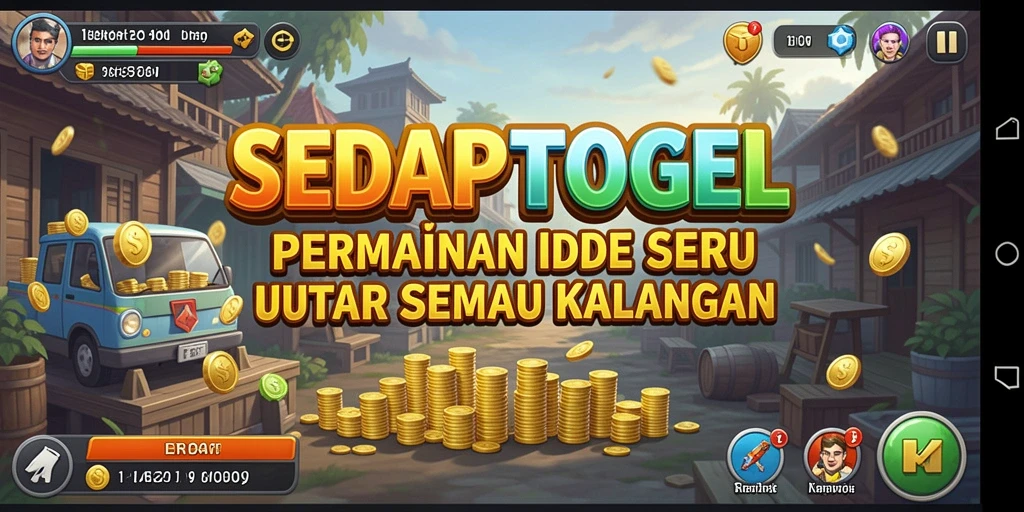 Tampilan gameplay SEDAPTOGEL yang menarik dan dinamis.