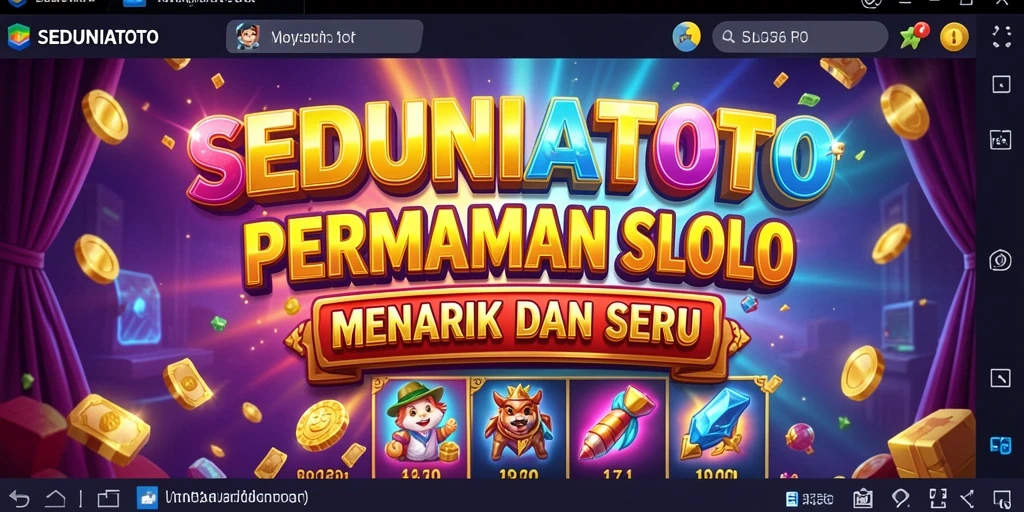 Tampilan gameplay yang menarik dalam SEDUNIATOTO saat bermain slot.
