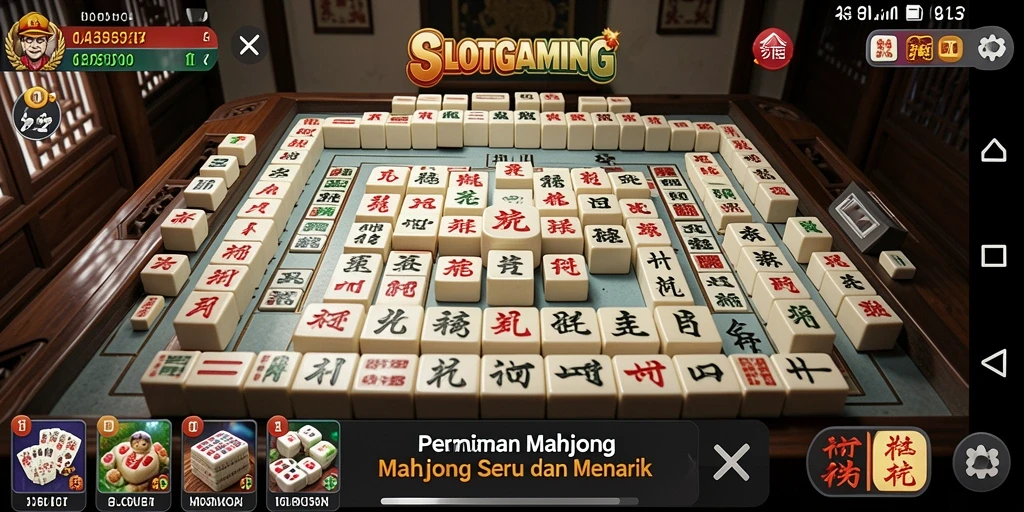 Tampilan gameplay SLOTGAMING yang penuh warna dan menantang.