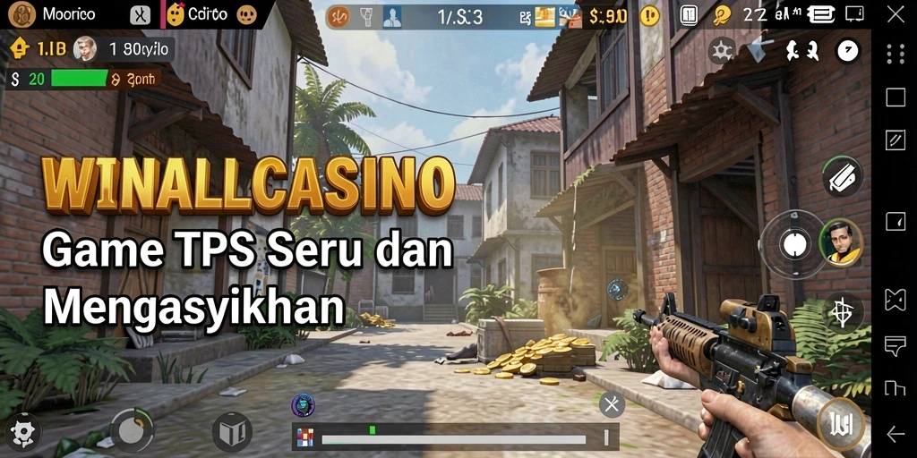 Tangkapan layar gameplay <strong>WINALLCASINO</strong> menampilkan aksi kasino yang mendebarkan.